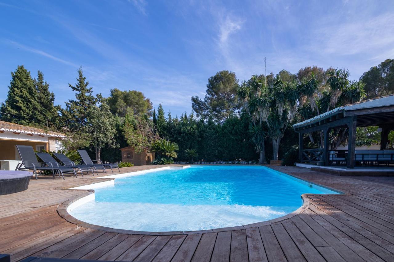Villa Huerta 2, Paterna, Jacuzzi, Sauna Eksteriør bilde
