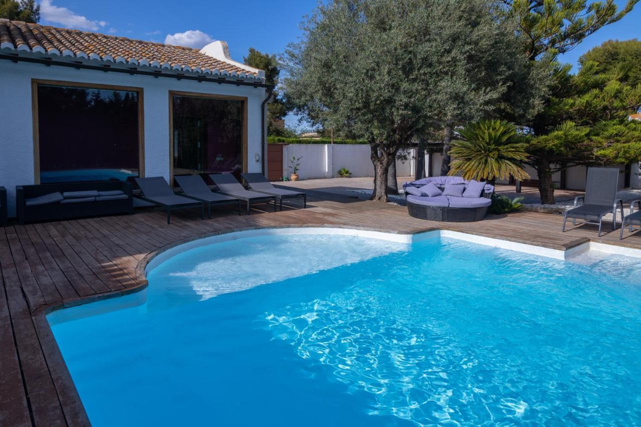 Villa Huerta 2, Paterna, Jacuzzi, Sauna Eksteriør bilde